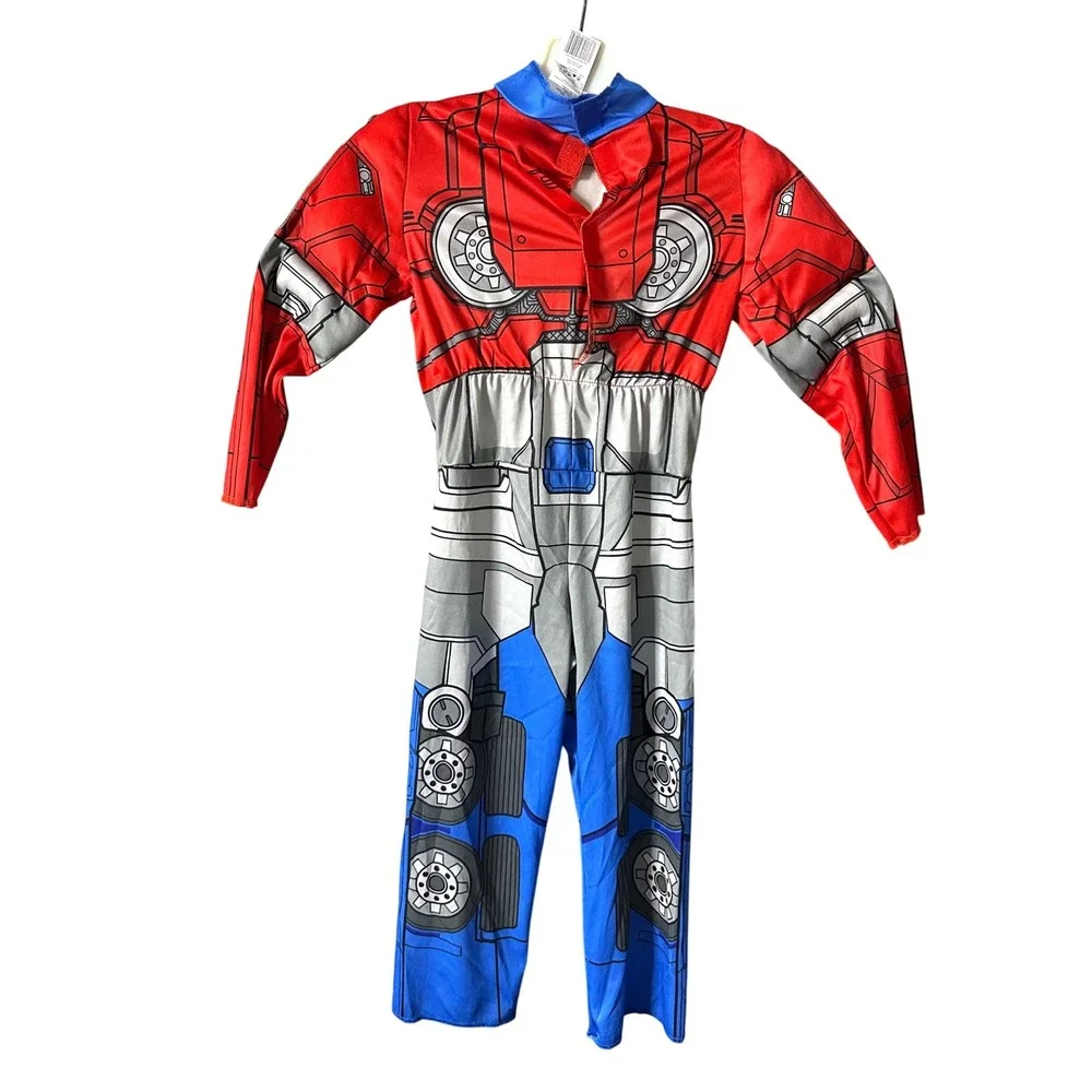 Toddler Boys Transformers Optimus Prime Muscle Costume Size 3T-4T‎ - No Mask